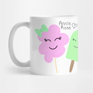 Cotton Candy and Popsicle Mug